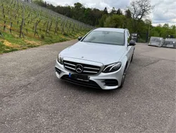 Silber Gebraucht 2019 Mercedes E220 AMG line Kombi | 33.000 € (Fairer Preis)