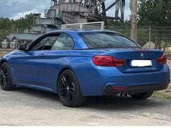 Blau Gebraucht 2017 BMW 435 Sport Line Cabrio | 31.900 €