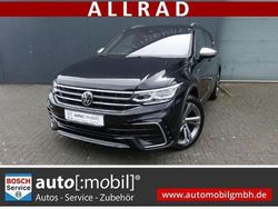 Schwarz Gebraucht 2023 VW Tiguan Allspace R-line SUV | 37.980 € (Etwas zu teuer)