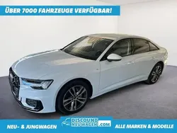 Gletscherweiß metallic Neu 2024 Audi A6 S-Line Limousine | 65.890 € (Superpreis)