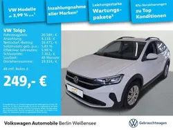 Weiß Gebraucht 2022 VW Taigo IQ Drive SUV | 20.289 € (Fairer Preis)