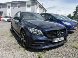 Blau Gebraucht 2021 Mercedes C300e AMG line Kombi | 22.999 € (Superpreis)