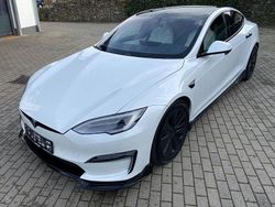 Weiß Gebraucht 2021 Tesla Model S Plaid Kleinwagen | 59.990 €