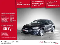 Brillantschwarz Gebraucht 2022 Audi A3 Sportback Sport Limousine | 24.840 € (Fairer Preis)