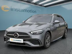 Grau Gebraucht 2024 Mercedes C220 Kombi | 39.099 € (Fairer Preis)