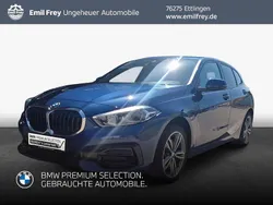 Blau Gebraucht 2021 BMW 118 Sport Line Kleinwagen | 22.890 € (Etwas zu teuer)