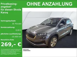 Grau Gebraucht 2024 Skoda Karoq Selection SUV | 29.950 € (Guter Preis)