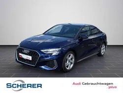 Navarrablau metallic Gebraucht 2022 Audi A3 S-Line Limousine | 24.390 € (Guter Preis)
