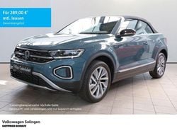Blau Neu 2025 VW T-Roc Cabriolet Cabrio | 37.580 € (Guter Preis)