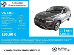 Indiumgrau metallic/schwarz Gebraucht 2024 VW T-Roc Move SUV | 27.190 € (Fairer Preis)