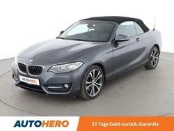Grau Gebraucht 2015 BMW 220 Sport Line Cabrio | 20.210 € (Fairer Preis)