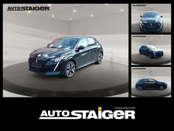 Lackierung schwarz perla nera/ Gebraucht 2022 Peugeot e-208 GT Kleinwagen | 17.999 € (Fairer Preis)