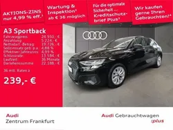 Brillantschwarz Gebraucht 2023 Audi A3 Sportback e-tron Limousine | 24.950 € (Fairer Preis)