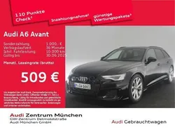 Mythosschwarz metallic Gebraucht 2024 Audi A6 S-Line Kombi | 53.735 €