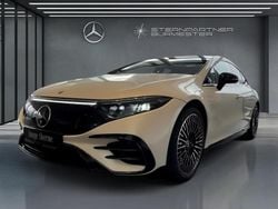 Manufaktur diamantweiß bright Gebraucht 2022 Mercedes EQS450+ AMG Limousine | 62.590 € (Etwas zu teuer)