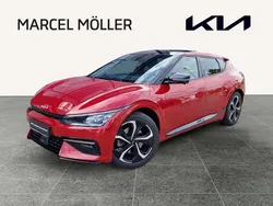 Rot Gebraucht 2021 Kia EV6 4 SUV | 32.980 € (Etwas zu teuer)