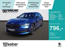 Blau Neu 2025 Skoda Superb SportLine Kombi | 57.890 €