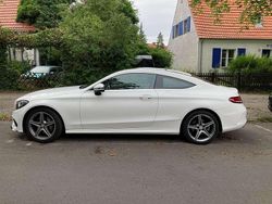 Weiß Gebraucht 2016 Mercedes C180 AMG line Coupé | 21.000 € (Fairer Preis)