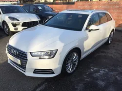 Weiß metallic Gebraucht 2016 Audi A4 S-Line Kombi | 19.990 € (Teuer)
