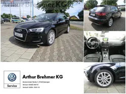 Schwarz Gebraucht 2017 Audi A3 Sportback Design Limousine | 18.890 € (Fairer Preis)