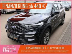 Schwarz (obsidianschwarz metallic) Gebraucht 2021 Ford Explorer ST-Line SUV | 44.990 € (Etwas zu teuer)
