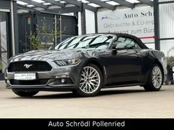 Magneticgrau (metallic) Gebraucht 2016 Ford Mustang Premium Convertible Cabrio | 28.980 € (Fairer Preis)