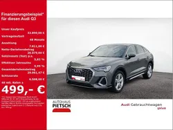 Grau Gebraucht 2020 Audi Q3 Sportback S-Line SUV | 33.890 € (Guter Preis)