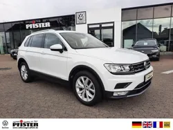 Weiß Gebraucht 2017 VW Tiguan Highline SUV | 20.999 € (Guter Preis)