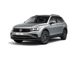 Silber / reflexsilber (metallic) Gebraucht 2021 VW Tiguan Life SUV | 23.223 € (Guter Preis)