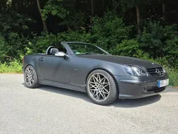 Schwarz Gebraucht 2000 Mercedes SLK200 Cabrio | 3.950 € (Guter Preis)