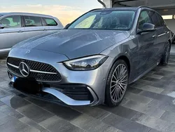 Grau Gebraucht 2022 Mercedes C220 AMG Kombi | 38.350 € (Etwas zu teuer)