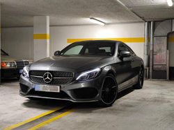 Grau Gebraucht 2016 Mercedes C220 AMG Coupé | 25.400 € (Teuer)
