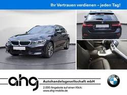 Schwarz Gebraucht 2022 BMW 318 Advantage Kombi | 19.990 € (Fairer Preis)