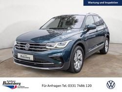 Blau Gebraucht 2023 VW Tiguan Elegance SUV | 34.990 € (Fairer Preis)