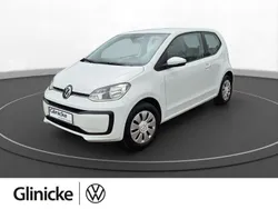 Weiß Gebraucht 2021 VW up! move up! Kleinwagen | 9.970 € (Guter Preis)