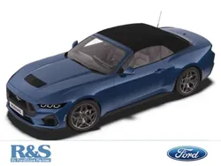 Atlasblau metallic Neu 2025 Ford Mustang GT Convertible Cabrio | 57.990 € (Guter Preis)
