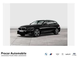 Schwarz Gebraucht 2021 BMW 320 Sport Line Kombi | 23.690 € (Fairer Preis)