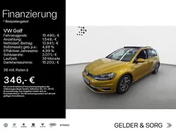 Gelb Gebraucht 2017 VW Golf VII Sound Limousine | 15.490 € (Fairer Preis)
