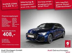 Navarrablau metallic Gebraucht 2024 Audi S3 Ambiente Limousine | 49.940 € (Etwas zu teuer)
