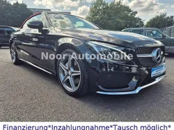 Schwarz Gebraucht 2016 Mercedes C200 AMG line Cabrio | 25.950 € (Guter Preis)