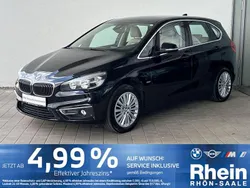 Schwarz Gebraucht 2016 BMW 220 Active Tourer Luxury Line Van / Kleinbus | 16.440 € (Fairer Preis)