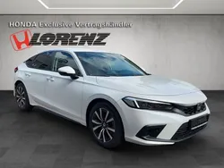 Weiß Gebraucht 2024 Honda Civic Elegance Limousine | 34.990 € (Teuer)