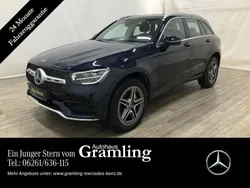Blau Gebraucht 2021 Mercedes GLC300e AMG SUV | 33.899 € (Guter Preis)