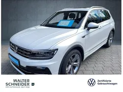 Oryxwhite perlmutteffekt Gebraucht 2019 VW Tiguan Highline SUV | 27.955 € (Etwas zu teuer)