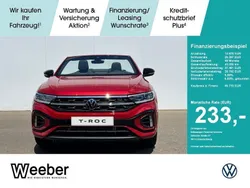 Rot Neu 2025 VW T-Roc Cabriolet R-line Cabrio | 45.770 € (Fairer Preis)