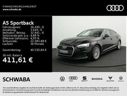 Brillantschwarz Gebraucht 2022 Audi A5 Limousine | 36.490 € (Fairer Preis)