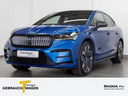 Blau Gebraucht 2023 Skoda Enyaq iV RS SUV | 35.770 € (Superpreis)