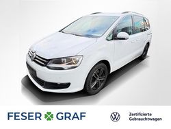 Pure white Gebraucht 2019 VW Sharan Comfortline Van / Kleinbus | 25.801 € (Etwas zu teuer)