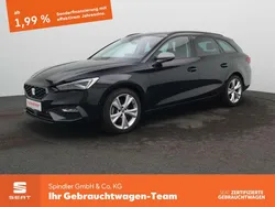 Mitternachtsschwarz Gebraucht 2024 Seat Leon ST FR Kombi | 26.980 € (Fairer Preis)