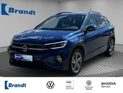 Reef blue metallic (metallic) Gebraucht 2023 VW Taigo R-line SUV | 24.390 € (Fairer Preis)